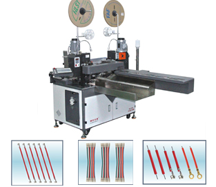 RQ-009全自動(dòng)排線(xiàn)端子機(jī)，4并線(xiàn)高效率產(chǎn)出
